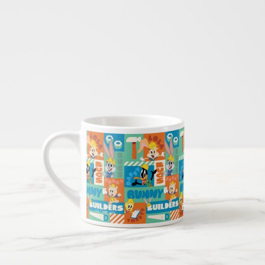 BUGS BUNNY BOUWDERS™| Patroon TR tekens Espresso Kop (Links)