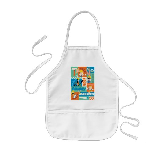BUGS BUNNY BOUWDERS™| Patroon TR tekens Kinder Schort (Voorkant)