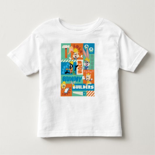 BUGS BUNNY BOUWDERS™| Patroon TR tekens Kinder Shirts (Voorkant)