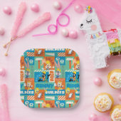 BUGS BUNNY BOUWDERS™| Patroon TR tekens Papieren Bordje (Feest)