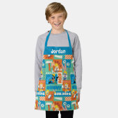 BUGS BUNNY BOUWDERS™| Patroon TR tekens Schort (Gedragen)