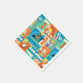 BUGS BUNNY BOUWDERS™| Patroon TR tekens Servet (Hoek)