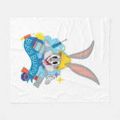 BUGS BUNNY BUILDER™| BUGS BUNNY™ Character Art Fleece Deken (Voorkant (Horizontaal))