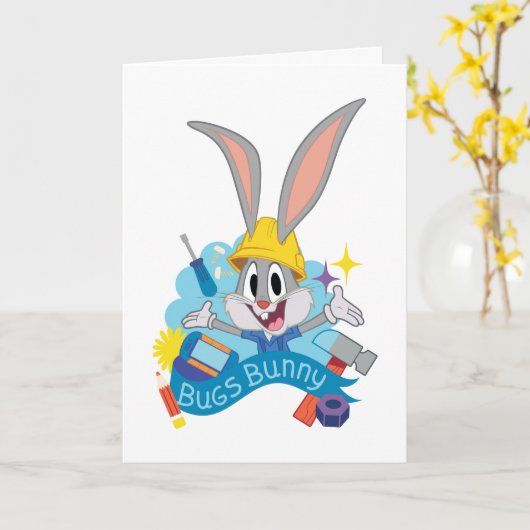 BUGS BUNNY BUILDER™| BUGS BUNNY™ Character Art Kaart (Gele Bloem)