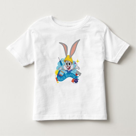 BUGS BUNNY BUILDER™| BUGS BUNNY™ Character Art Kinder Shirts (Voorkant)