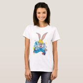 BUGS BUNNY BUILDER™| BUGS BUNNY™ Character Art T-shirt (Voorkant volledig)