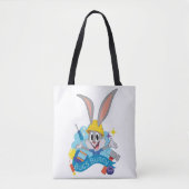 BUGS BUNNY BUILDER™| BUGS BUNNY™ Character Art Tote Bag (Voorkant)