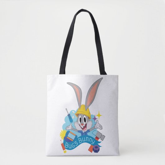 BUGS BUNNY BUILDER™| BUGS BUNNY™ Character Art Tote Bag (Voorkant)