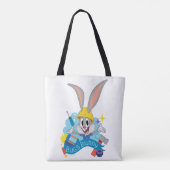 BUGS BUNNY BUILDER™| BUGS BUNNY™ Character Art Tote Bag (Achterkant)