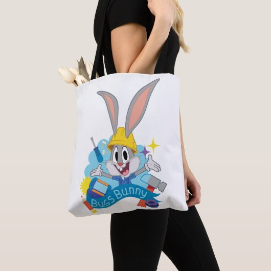 BUGS BUNNY BUILDER™| BUGS BUNNY™ Character Art Tote Bag (Dichtbij)