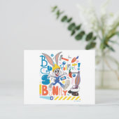 BUGS BUNNY BUILDER™| BUGS BUNNY™-werkmiddelen Briefkaart (Staand voorkant)