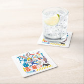 BUGS BUNNY BUILDER™| BUGS BUNNY™-werkmiddelen Kartonnen Onderzetters (Insitu)