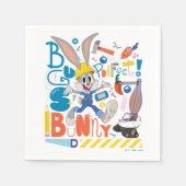BUGS BUNNY BUILDER™| BUGS BUNNY™-werkmiddelen Servet (Voorkant)