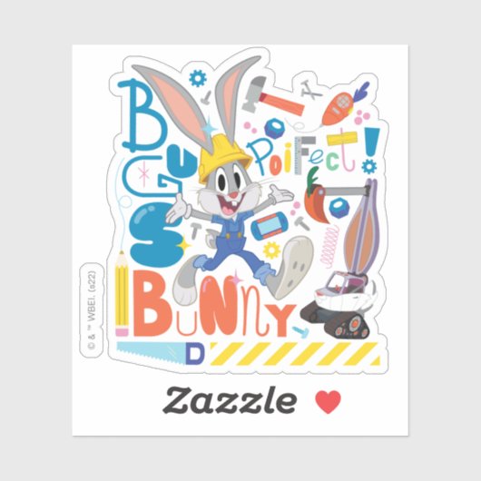BUGS BUNNY BUILDER™| BUGS BUNNY™-werkmiddelen Sticker (Vel)