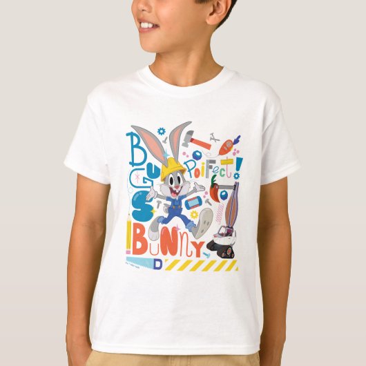 BUGS BUNNY BUILDER™| BUGS BUNNY™-werkmiddelen T-shirt (Voorkant)
