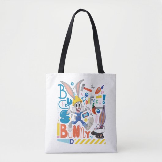 BUGS BUNNY BUILDER™| BUGS BUNNY™-werkmiddelen Tote Bag (Voorkant)