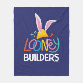 BUGS BUNNY BUILDER™| Logo met hard Pet gestapeld Fleece Deken (Voorkant)