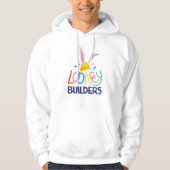 BUGS BUNNY BUILDER™| Logo met hard Pet gestapeld Hoodie (Voorkant)