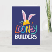 BUGS BUNNY BUILDER™| Logo met hard Pet gestapeld Kaart (Voorkant)
