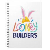 BUGS BUNNY BUILDER™| Logo met hard Pet gestapeld Notitieboek (Voorkant)