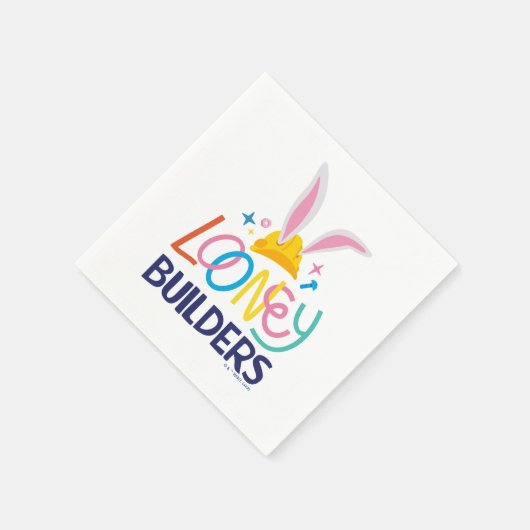BUGS BUNNY BUILDER™| Logo met hard Pet gestapeld Servet (Hoek)