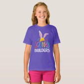 BUGS BUNNY BUILDER™| Logo met hard Pet gestapeld T-shirt (Voorkant volledig)