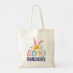 BUGS BUNNY BUILDER™ Logo met hard Pet gestapeld Tote Bag
