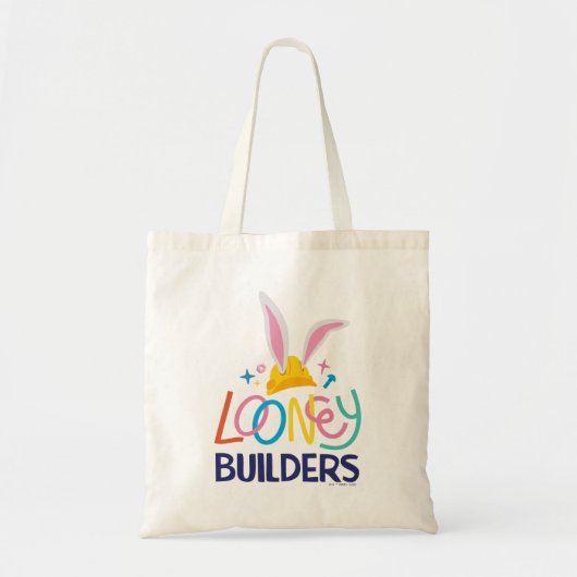 BUGS BUNNY BUILDER™| Logo met hard Pet gestapeld Tote Bag (Voorkant)