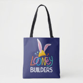 BUGS BUNNY BUILDER™| Logo met hard Pet gestapeld Tote Bag (Voorkant)