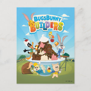 BUGS BUNNY BUILDER™  Looney Builders Ice Cream Briefkaart