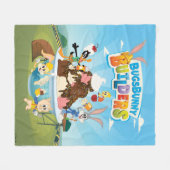 BUGS BUNNY BUILDER™| Looney Builders Ice Cream Fleece Deken (Voorkant (Horizontaal))
