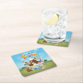 BUGS BUNNY BUILDER™| Looney Builders Ice Cream Kartonnen Onderzetters (Insitu)