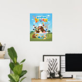 BUGS BUNNY BUILDER™| Looney Builders Ice Cream Poster (Thuiskantoor)