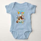 BUGS BUNNY BUILDER™| Looney Builders Ice Cream Romper (Voorkant)