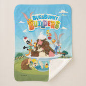 BUGS BUNNY BUILDER™| Looney Builders Ice Cream Sherpa Deken (Voorkant)