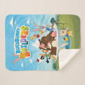 BUGS BUNNY BUILDER™| Looney Builders Ice Cream Sherpa Deken (Voorkant (horizontaal))