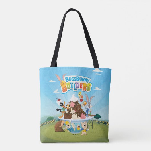 BUGS BUNNY BUILDER™| Looney Builders Ice Cream Tote Bag (Achterkant)