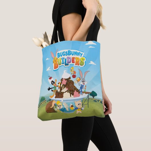 BUGS BUNNY BUILDER™| Looney Builders Ice Cream Tote Bag (Dichtbij)