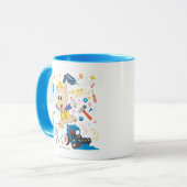 BUGS BUNNY BUILDER™| Porky Pig Work Tools Mok (Voorkant links)