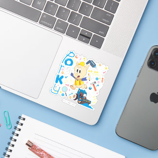 BUGS BUNNY BUILDER™| Porky Pig Work Tools Sticker