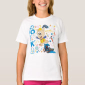 BUGS BUNNY BUILDER™| Porky Pig Work Tools T-shirt (Voorkant)
