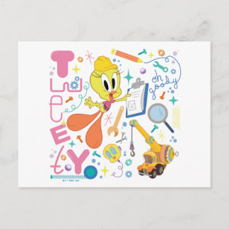 BUGS BUNNY BUILDER™| TWEETY™-werkmiddelen Briefkaart