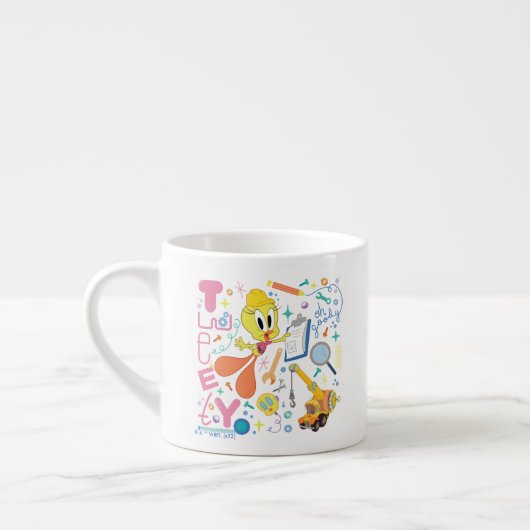 BUGS BUNNY BUILDER™| TWEETY™-werkmiddelen Espresso Kop (Links)