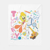 BUGS BUNNY BUILDER™| TWEETY™-werkmiddelen Fleece Deken (Voorkant)