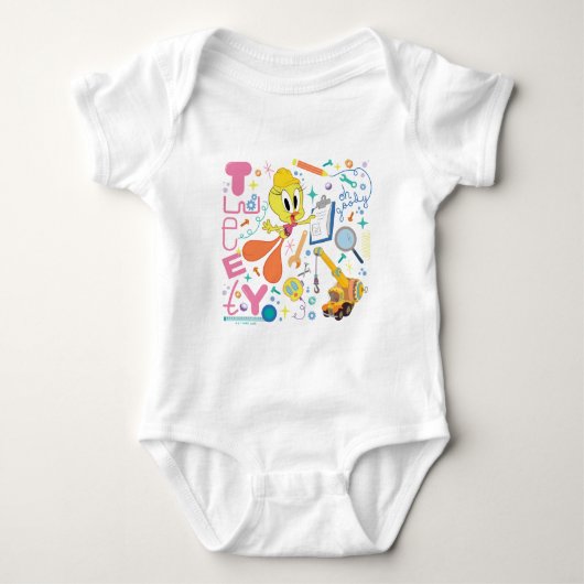 BUGS BUNNY BUILDER™| TWEETY™-werkmiddelen Romper (Voorkant)