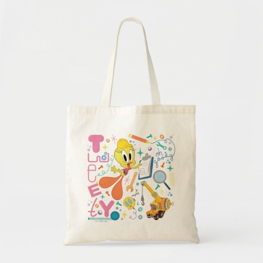 BUGS BUNNY BUILDER™| TWEETY™-werkmiddelen Tote Bag (Voorkant)