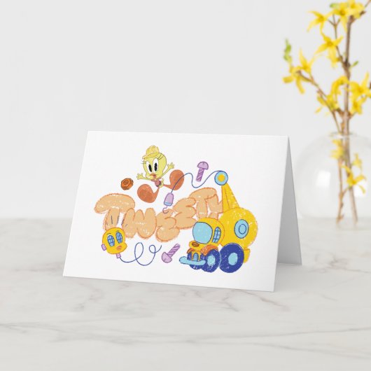 BUGS BUNNY BUILDERS™| 2000-Schets Kaart (Gele Bloem)