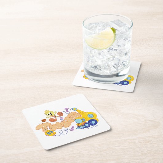 BUGS BUNNY BUILDERS™| 2000-Schets Kartonnen Onderzetters (Insitu)