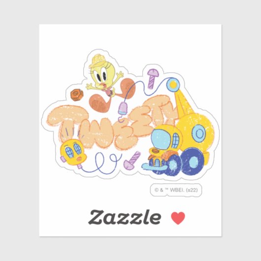 BUGS BUNNY BUILDERS™| 2000-Schets Sticker (Vel)