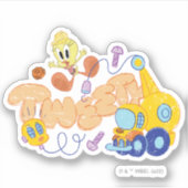 BUGS BUNNY BUILDERS™| 2000-Schets Sticker (Voorkant)